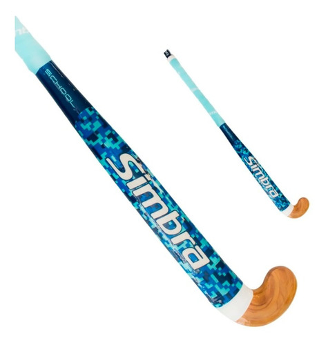 Palo Hockey Simbra Madera Reforzado Importado Stick 28 Al 37