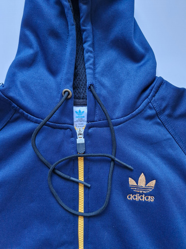 Campera Deportiva Térmica Niño Única Original Adidas Xxl (Usado)