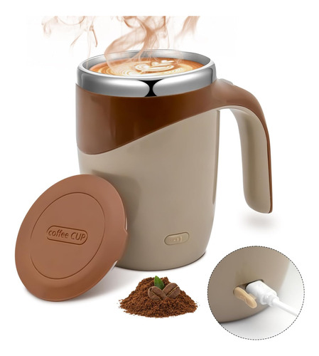 Taza De Café Automezcladora, Taza Automezcladora De Café Rec