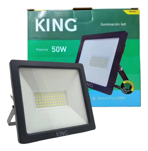 Pack 8 Reflector Led 50w 220v Alta Potencia Luz Fria King