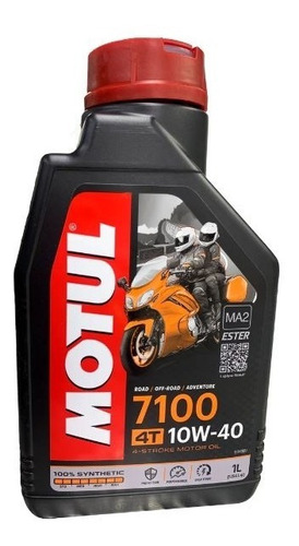 Aceite Moto Sintetico Motul 7100 4t 10w40 - 1 Litro