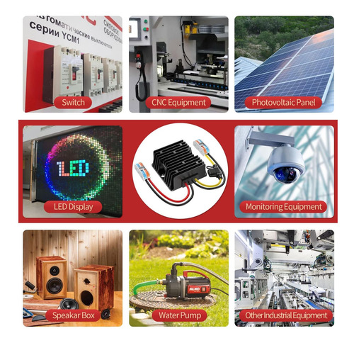 Convertidor De 12vdc A 24vdc 10a 240w, Convertidor De Paso A