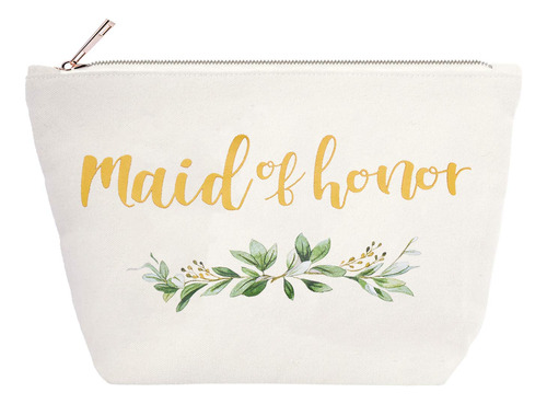 Elegantpark Maid Of Honor Bolsa De Cosmeticos Para Dama De H