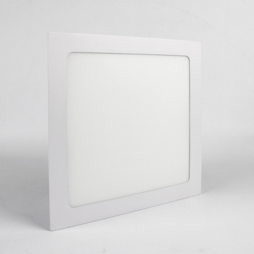 Imagen 3 de 6 de Plafon Led 18w Techo Embutir Cuadrado Lampara