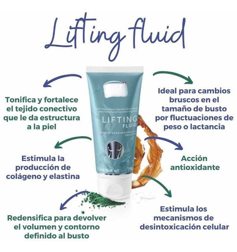 Concentrado Reafirmante Emulsión Lifting Fluid, 75 Grs
