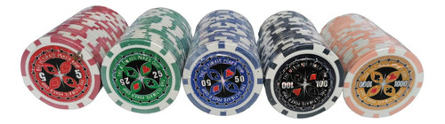 Gxt Fichas Poker Lujo Peso Metalizadas 8225 Casino Juego