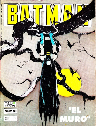 Comic Dc Batman Chico Tomo # 89 El Muro Editorial Vid