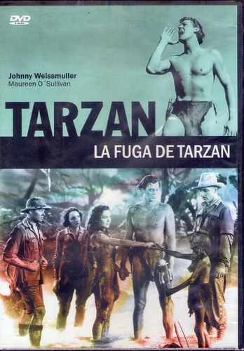 Tarzan  - La Fuga De Tarzan  - Johnny Weissmuller -  Dvd