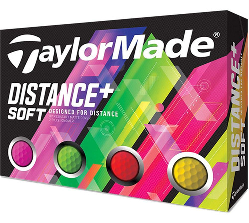 Taylormade M - Pelota De Golf Suave 12p Para Hombre, Multic.