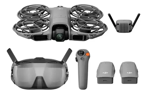 Drone Dji Neo 2 Fly More Combo Oculos Goggles N3 Dji072 Cor Cinza