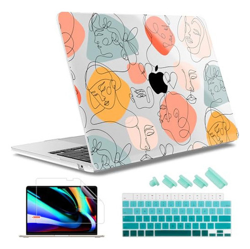 Funda Decorativa Para Macbook May Chen Compatible Con Macboo