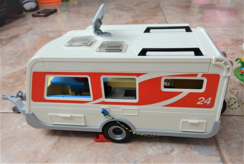 Imagen 2 de 10 de Playmobil 5434 Caravana Family Fun En Excelente Estado