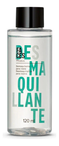 Demaquilante Para O Rosto Natura Faces - 120ml