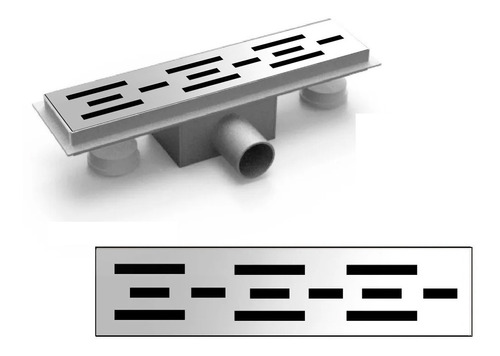 Rejilla Desague Lineal Acero Ideal 30 Cm Paralela
