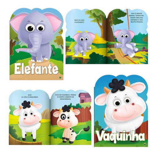 Coleção De Livro Infantil - Olha Quem Sou! - 8 Títulos