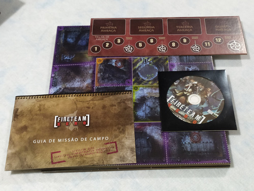 Fireteam Zero Boardgame Jogo De Tabuleiro - Terror - Guerra (Usado)