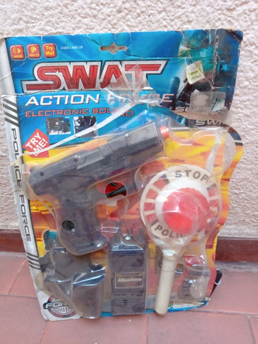 Juguete Set Policia Swat Action Force