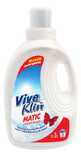Detergente Matic 3 Litros - Viveklin