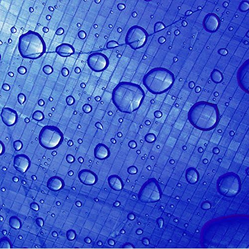 Lona Tarpaulin W6015 (16 X 20 Pies) Azul Impermeable, I...
