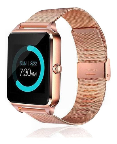 Bluetooth Smart Watch Gsm Teléfono Sim Correa De Acero Inoxi