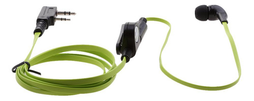 Auricular De Micrófono Compatible Con Radio Verde