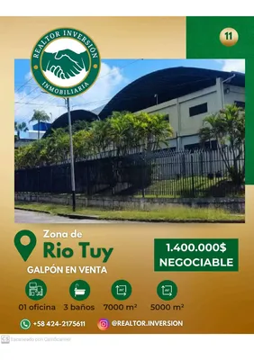 Galpón en venta