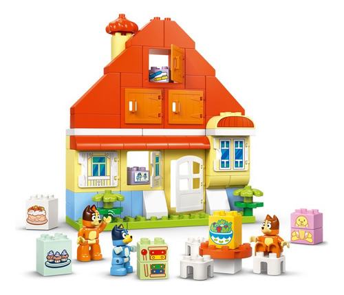 Lego Duplo Casa Familiar De Bluey Con Juego De Memoria 10459 83 Bluey