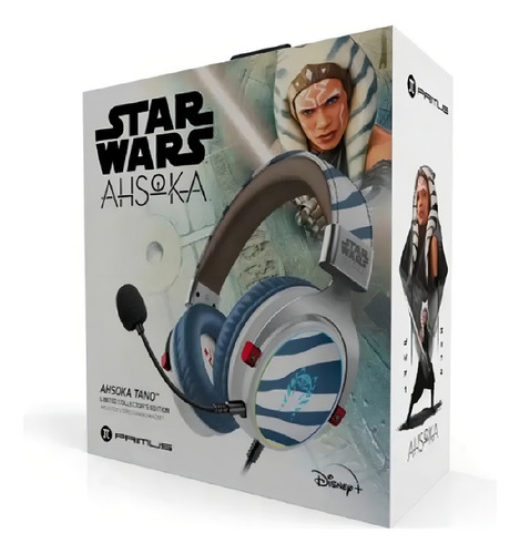Diadema Primus Gaming Phs-s110at Alámbricos Ahsoka Color Blanco