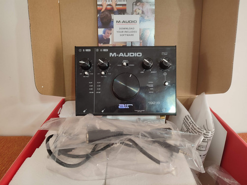 Interfaz M-audio Air 192|8 Usb Placa De Audio Negro (Usado)