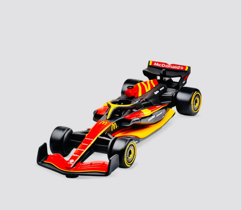 Miniatura Carro Formula 1 Mc Donalds F1 O Filme 1/43 Escolha Vermelho