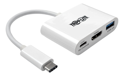 Lite Convertidor Video Multipuerto Usb C Hdmi 1080p Hub Pd 3