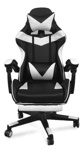 Silla Gamer Reclinable Con Descansa Pies