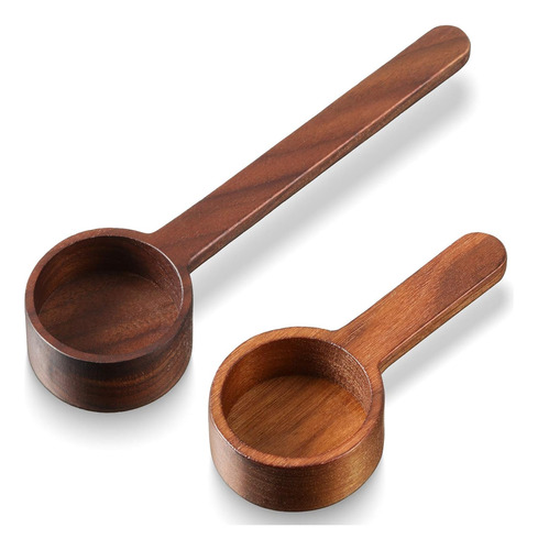 Juego De 2 Cucharas Medidoras De Madera Para Café Molido En 