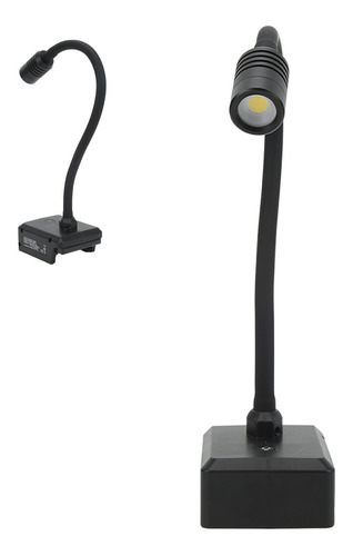Lámpara De Cuello De Cisne Flexible, Luz Led Inalámbrica, 3