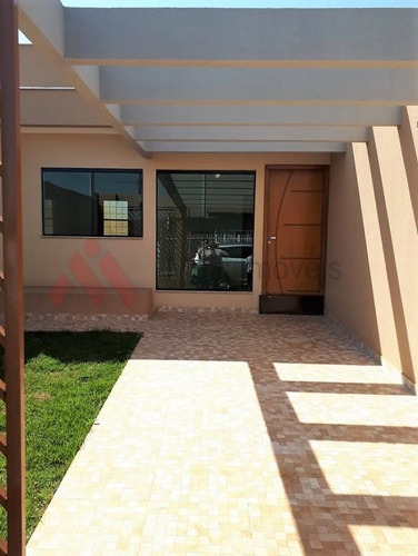 Imagem 6 de 15 de Casa Geminada Nova Com Três Dormitórios E Aceita Financiamento Na Zona Norte De Londrina - Mi342