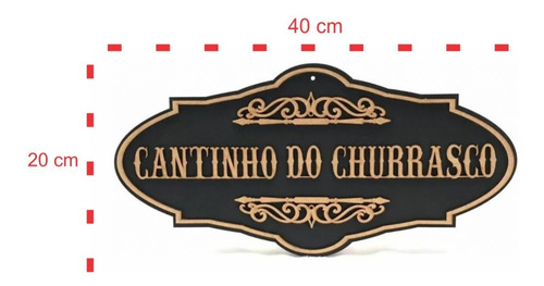 Imagem 2 de 2 de Quadro Decorativo De Churrasco Em Alto Relevo - Promoção
