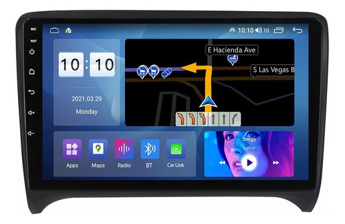 Estéreo 1+16g Para Audi Tt 2006-2012 Cámara Wifi Gps