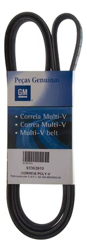 Correa Poly-v Chevrolet Meriva 2002/2012 1.8 N C/ac 3c