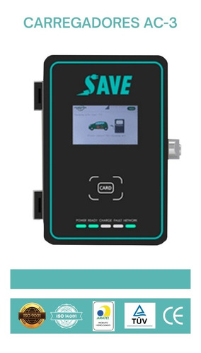 Carregador Para Carro Elétrico 7,4kw 32a Tipo 2