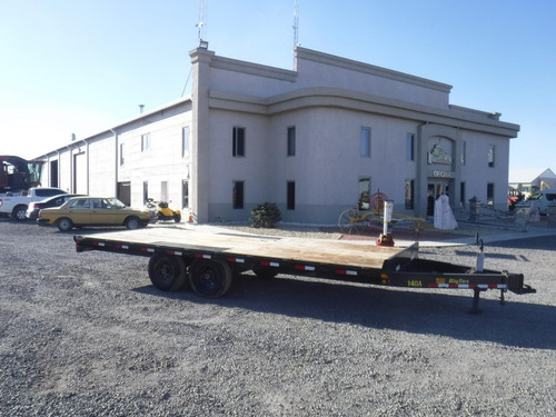 Imagen 1 de 14 de Remolque Plataforma Cama Baja Big Tex 6.5tns 2018folio 14393
