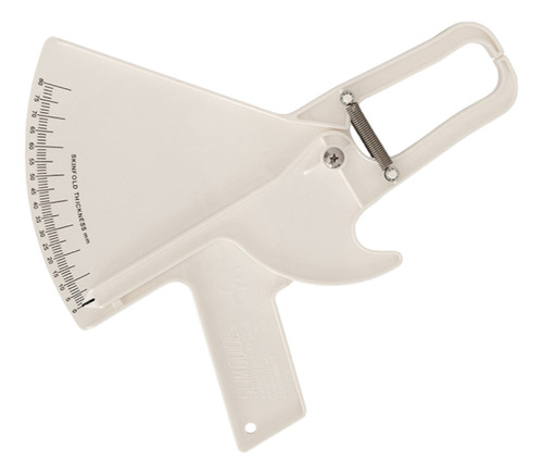 Plicómetro Caliper Slim Guide Plástico Abs  Color Blanco