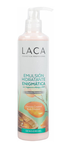 Emulsion Hidratante Enigmatica Mango Y Miel 240ml Laca Laca