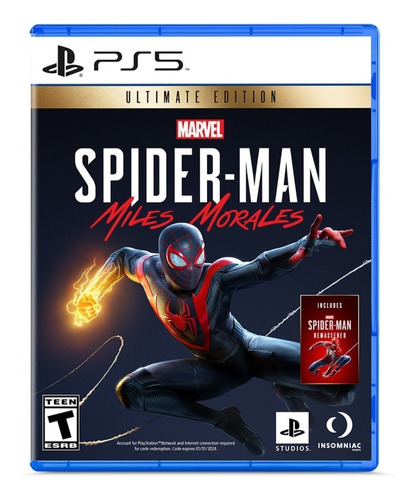 Spider Man Miles Morales Ps5 Edición Definitiva Nuevo 