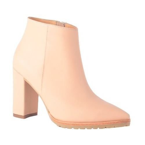 Imagen 2 de 8 de Botas Botinetas De Cuero De Mujer - Holt - Ferraro