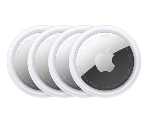 Airtag Apple Blanco Pack 4 Unidades Bluetooth - Bestmart