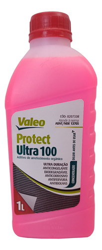 1L Aditivo Radiador Protect Ultra 100 Concentrado Valeo