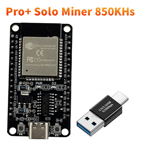 Btc Miner Pro+ Solo Miner 850 Kh/s Hashrate Bitcoin Miner