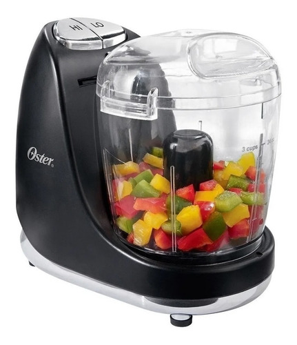 Multiprocessador Oster Chrome 003320 125W preto 110V