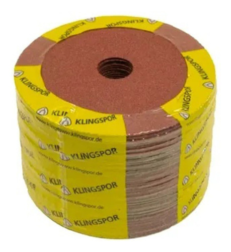 Disco De Fibra 115 X 22 Mm Grano 80 Klingspor - X50u