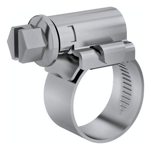 Abracadeira Aço Carbono 19 X 27 Mm Espessura 9mm - 2 Und Cor Prateado